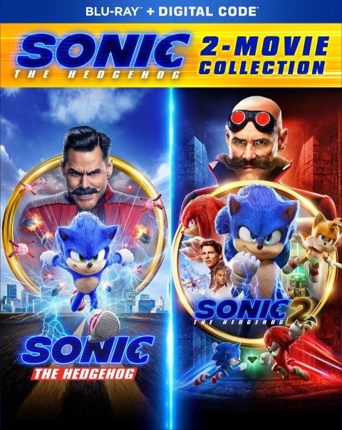 s Sonic the Hedgehog 2-Movie Collection Blu-Ray