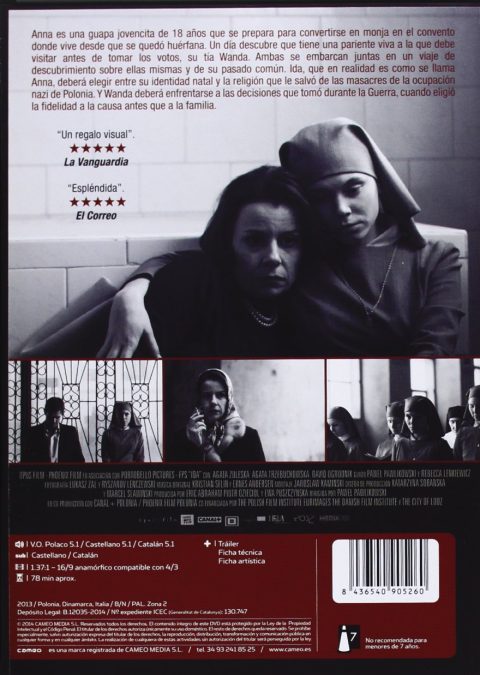 Ida DVD PAL ZONA 2
