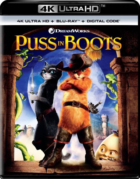 Puss in Boots UHD4K + Blu-Ray