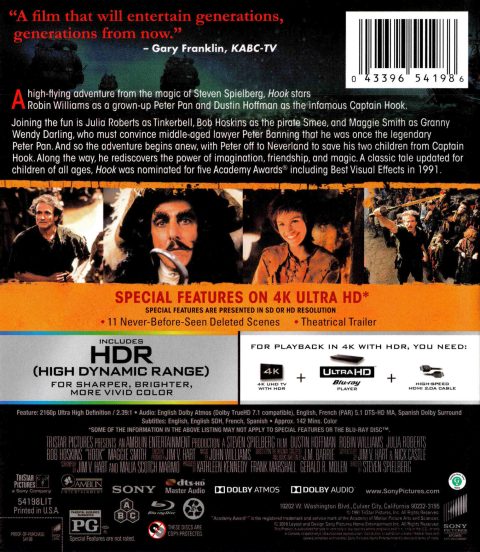 [USADO] Hook UHD4K + Blu-Ray