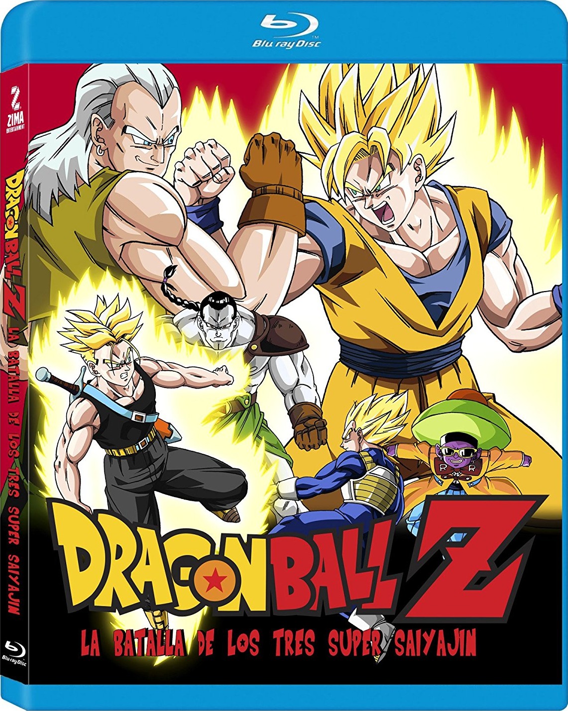 Dragon Ball Z: Kyokugen Batoru!! San Dai Sūpā Saiyajin (Dragon Ball Z: La Batalla de los Tres Súper Saiyajin) Blu-Ray