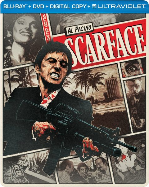 [USADO] Scarface Blu-ray (Steelbook) (Limited Edition)