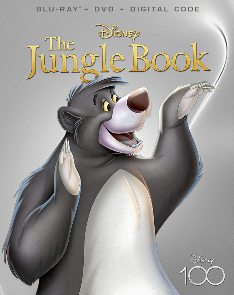 The Jungle Book Blu-Ray + DVD ZONA 1 (Disney 100) – fílmico