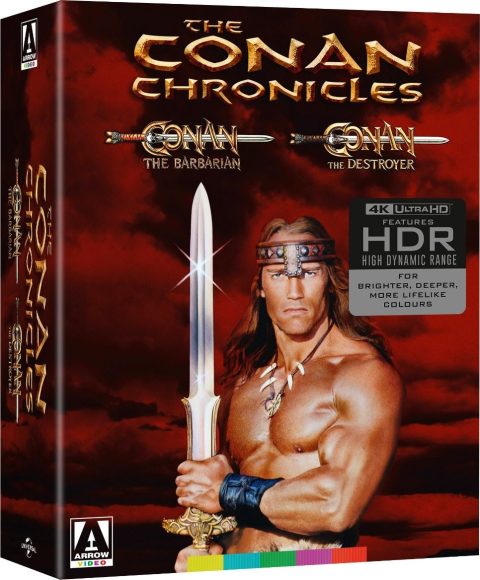 The Conan Chronicles UHD4K + Blu-Ray (Conan the Barbarian UHD4K / Conan the Destroyer UHD4K) Limited Edition