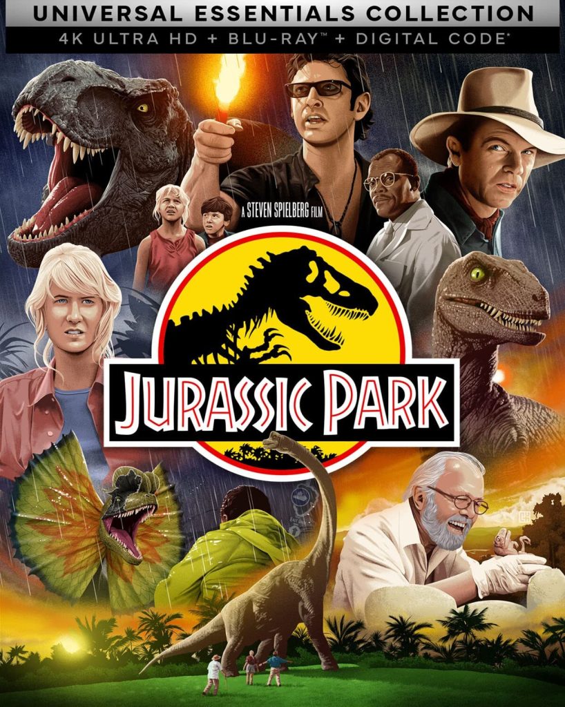 Jurassic Park UHD4K + Blu-Ray 30th Anniversary (Universal Essentials ...