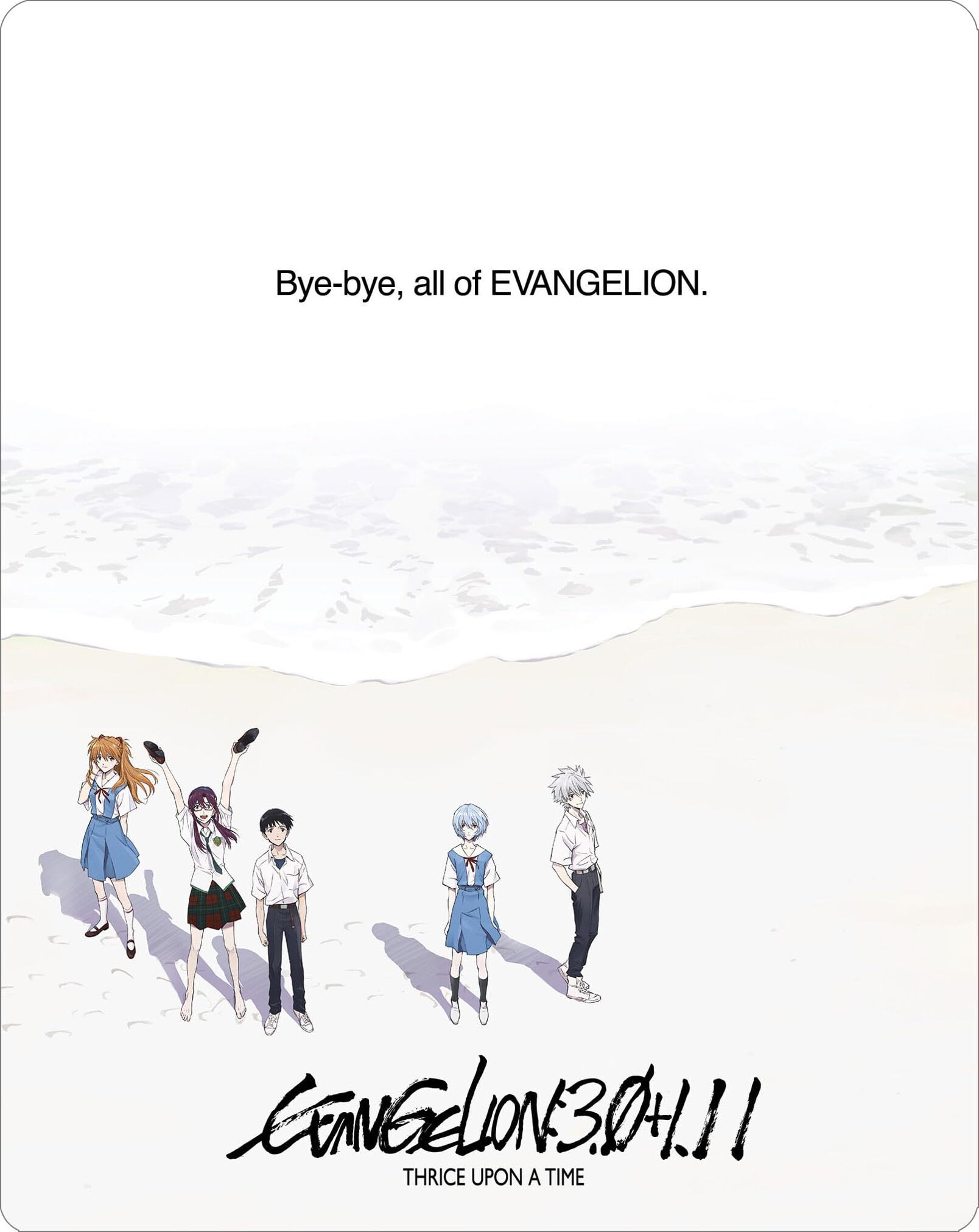 Evangelion: 3.0+1.11 Thrice Upon a Time Blu-Ray (SteelBook)