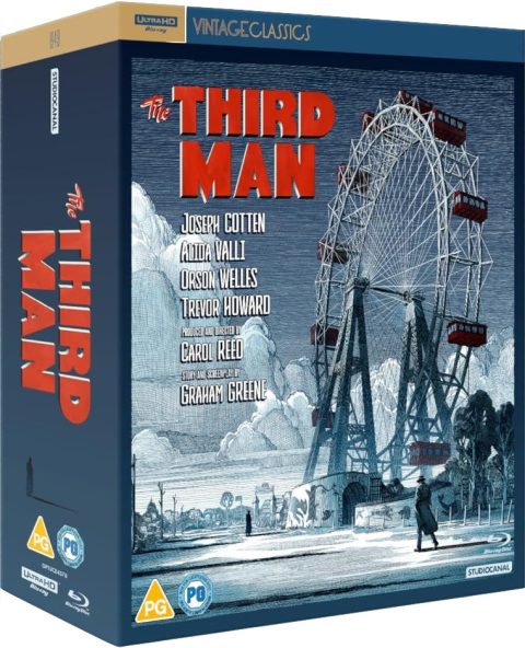 The Third Man UHD4K + Blu-Ray (75th Anniversary Collector's Edition Vintage Classics) (UK)