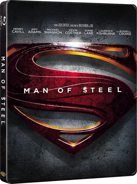 [USADO] Man of Steel (El Hombre de Acero) Blu-Ray + DVD (SteelBook) (Sin J-Card)