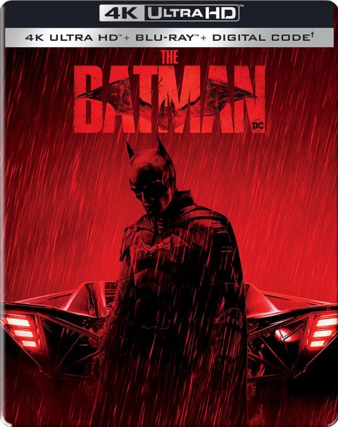 05 The Batman UHD4K + Blu-Ray (Best Buy Exclusive SteelBook / Alternate Artwork)