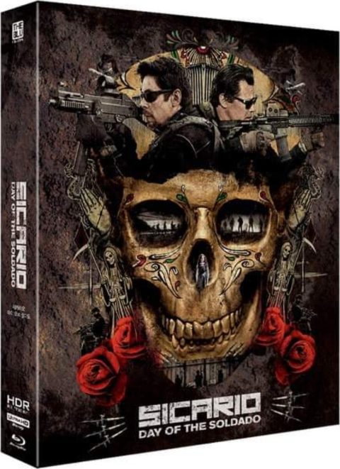 [USADO] Sicario: Day of the Soldado UHD4K + Blu-Ray (KimchiDVD Exclusive SteelBook / Kimchidvd Exclusive No.73 / Fullslip) )
