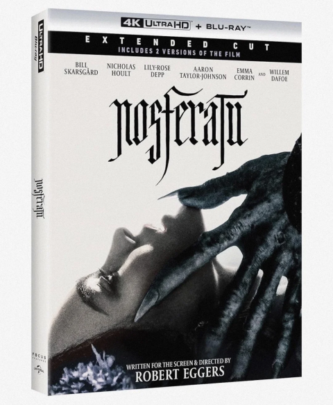 Nosferatu (2024) UHD4K + Blu-Ray (Extended Cut) (Incluye Slipcover)