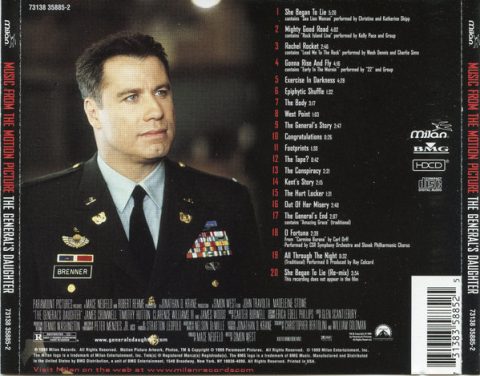 [USADO] The General's Daughter - Music from the Motion Picture CD