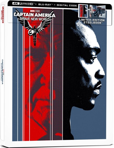 Captain America: Brave New World UHD4K + Blu-Ray (Limited Edition SteelBook)
