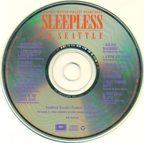 [USADO] Sleepless In Seattle - Original Motion Picture Soundtrack CD