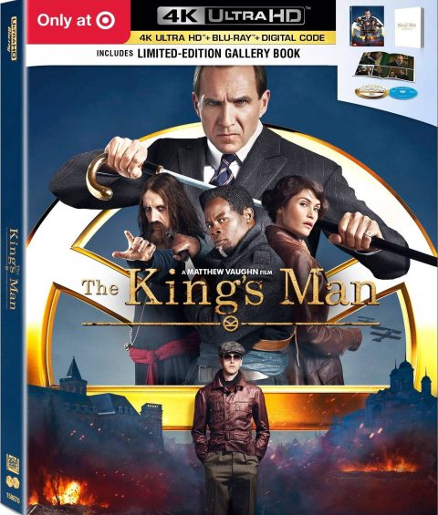 [USADO] The King's Man UHD4K + Blu-Ray (Target Exclusive) Limited Edition Gallery Book