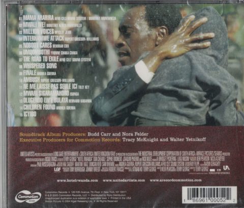 [USADO] Hotel Rwanda - Music From The Film CD
