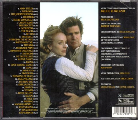 [USADO] Journey To The Center Of The Earth - Original Television Soundtrack CD