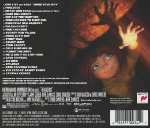 [USADO] The Croods - Music From The Motion Picture CD