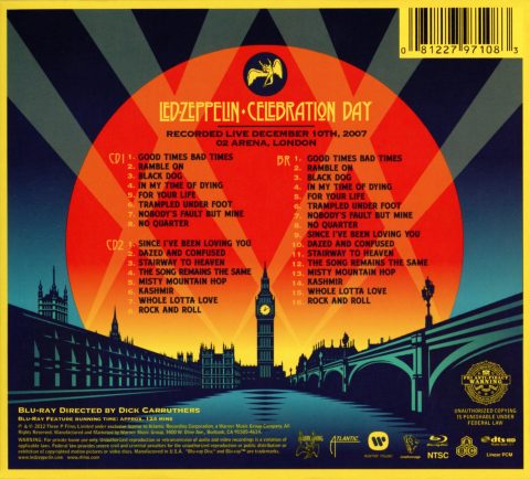 56149_back Led Zeppelin: Celebration Day Digipak Blu-ray