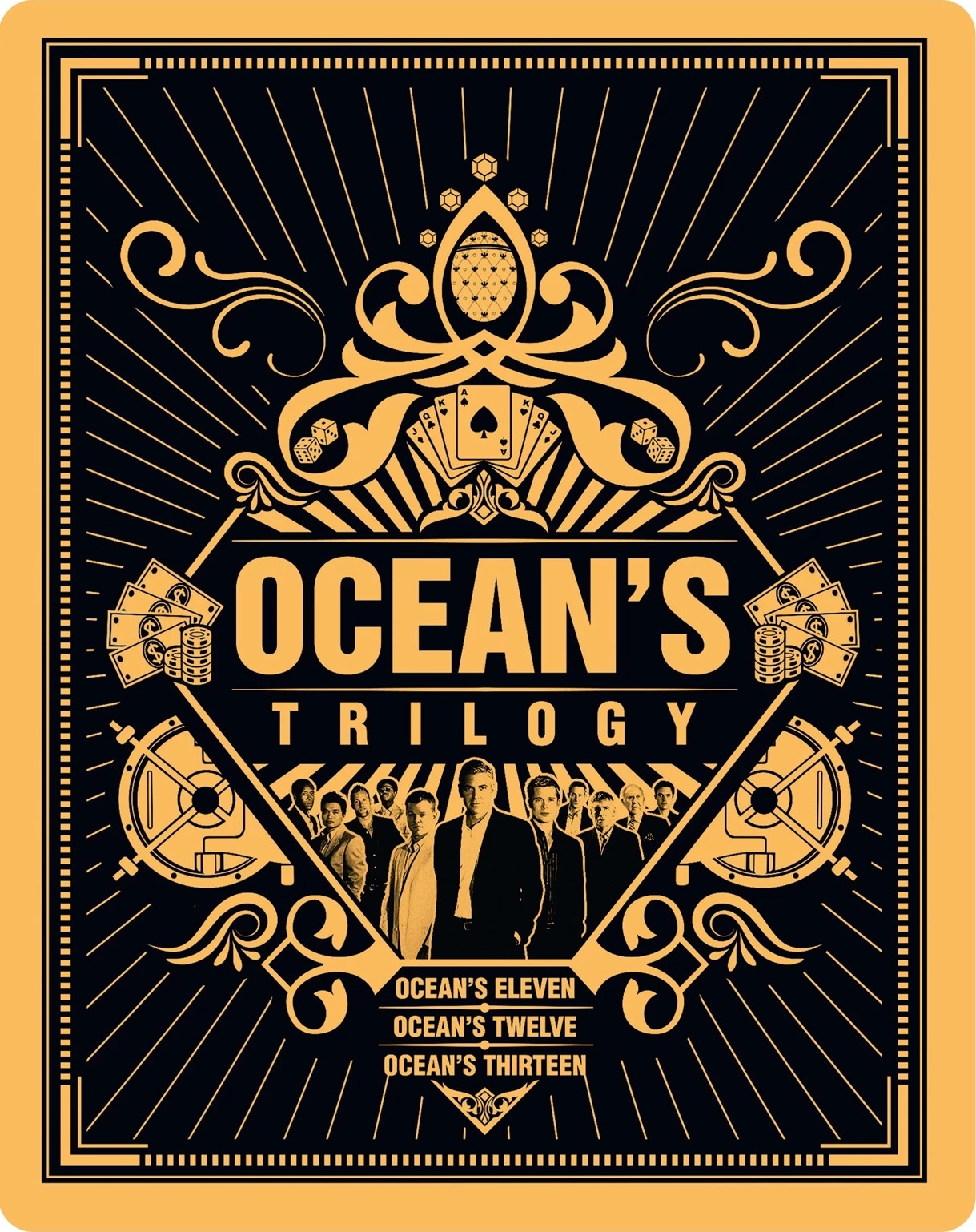 Ocean's Trilogy UHD4K + Blu-Ray (The Complete Collection / SteelBook) (UK) - Imagen 3