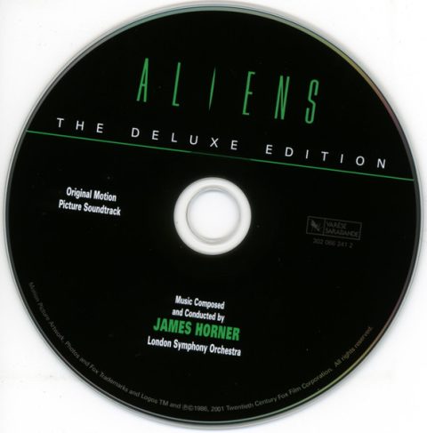 Aliens - Original Motion Picture Soundtrack CD (The Deluxe Edition)