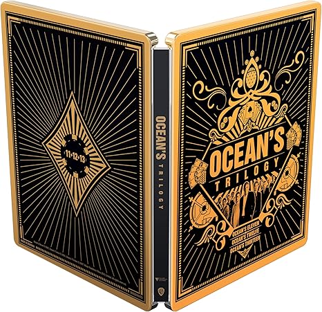 Ocean's Trilogy UHD4K + Blu-Ray (The Complete Collection / SteelBook) (UK)