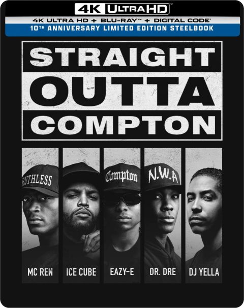 Straight Outta Compton UHD4K + Blu-Ray (10th Anniversary SteelBook)