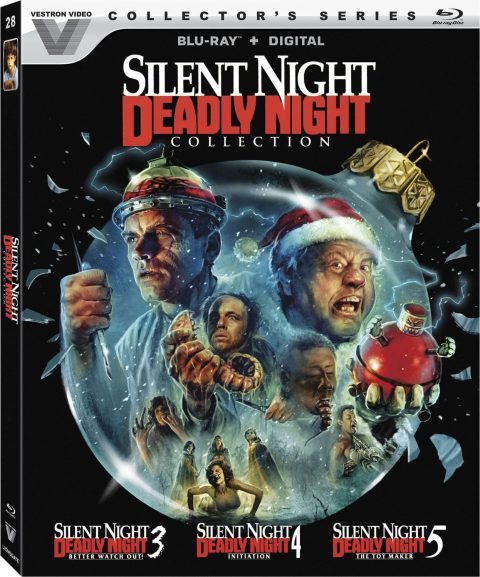 [USADO] Silent Night, Deadly Night Collection Blu-Ray (Vestron Collector's Edition) (Incluye Slipcover)