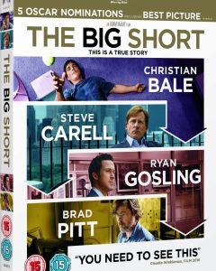 [USADO] The Big Short Blu-Ray (UK) (Incluye Slipcover)