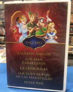 [USADO] 50 Clásicos Disney Vol. 2 1943-1953 (Saludos Amigos / Los Tres Caballeros / La Cenicienta / Alicia en el País de las Maravillas / Peter Pan) DVD