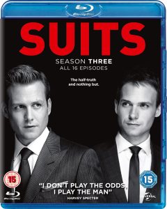 Suits - Season Three Blu-Ray (UK)
