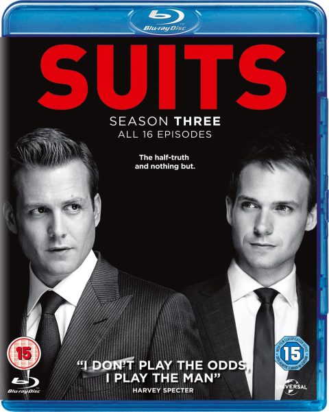 03 Suits - Season Three Blu-Ray (UK)