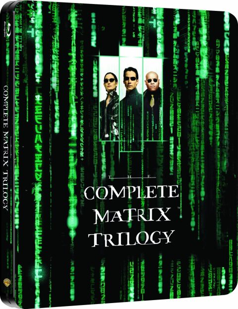 [USADO] The Matrix Trilogy Blu-Ray (Matrix / Matrix Reloaded / Matrix Revolutions) (Amazon Exclusive SteelBook)