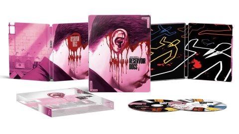 Reservoir Dogs UHD4K + Blu-Ray (Lionsgate Limited Mr. Pink Edition SteelBook)