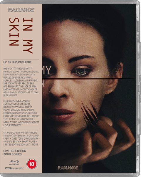 Dans Peau (In my Skin) UHD4K + Blu-Ray (Radiance Film / Limited Edition to 3.000 copies) (UK)
