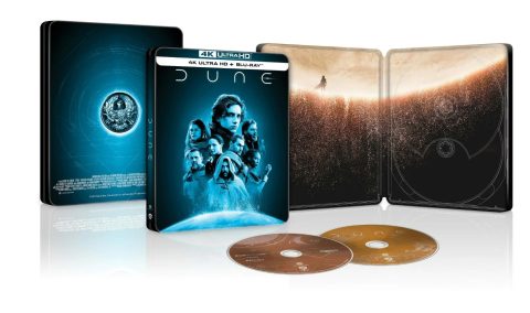 Dune UHD4K + Blu-Ray (Limited Edition Steelbook with Glow In the Dark Art)