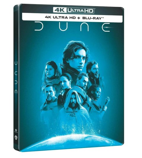 Dune UHD4K + Blu-Ray (Limited Edition Steelbook with Glow In the Dark Art)