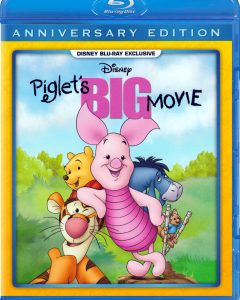 Piglet's Big Movie Blu-Ray (Disney Movie Club Exclusive Anniversary Edition)