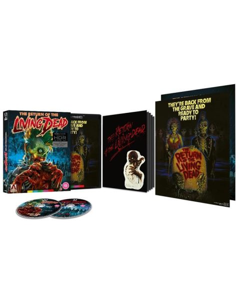 08a The Return of the Living Dead UHD4K + Blu-Ray (Feat. More Brains! A Return to the Living Dead Docu BD) (UK)