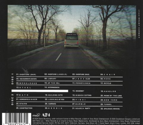 13a The Brutalist - Original Motion Picture Soundtrack CD