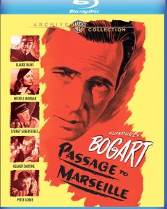 Passage To Marseille Blu-Ray (Warner Archive Collection) (UK)