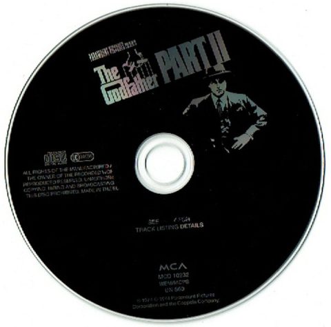 The Godfather Part II - Original Motion Picture Soundtrack CD