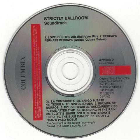 [USADO] Strictly Ballroom - Soundtrack CD