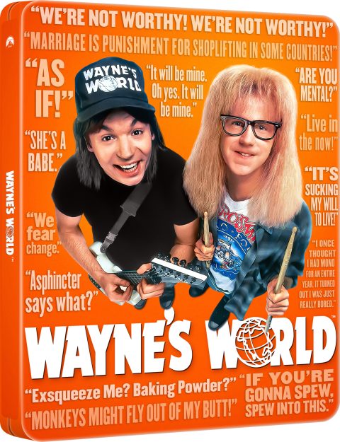 15 Wayne's World UHD4K + Blu-Ray (SteelBook / 30th Anniversary)