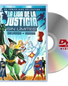 [USADO] Justice League Unlimited (Liga de la Justicia sin Límites: Salvando al Mundo) DVD (DC Comics Kids Collection)