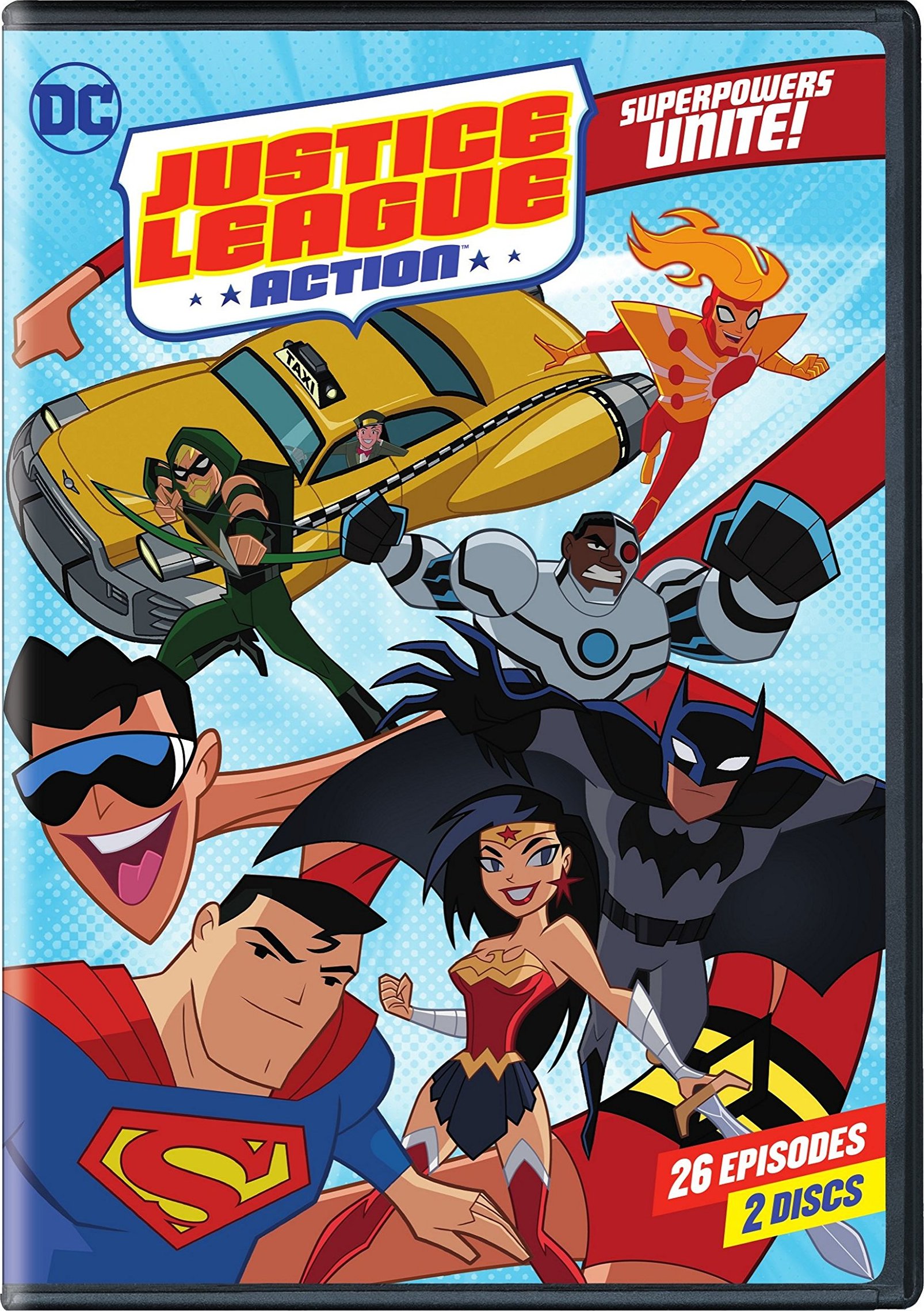 Justice League Action Season 1, Part 1 - Super Powers Unite! DVD