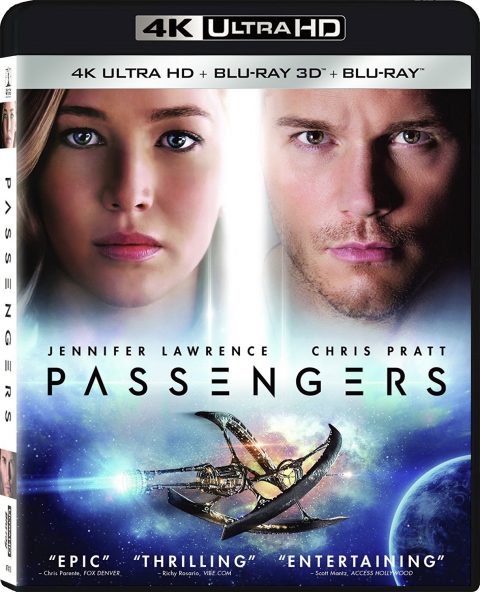 [USADO] Passengers UHD4K + Blu-ray 3D + Blu-Ray