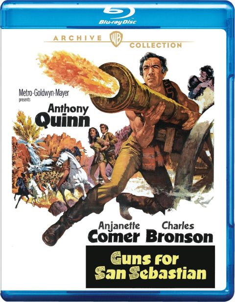 La bataille de San Sebastián (Guns for San Sebastian) Blu-Ray (Warner Archive Collection) (UK)