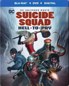 [USADO] Suicide Squad: Hell to Pay Blu-Ray + DVD (Target Exclusive SteelBook) (Sin J-Card)