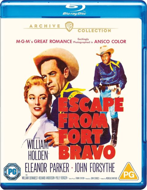 22 Escape from Fort Bravo Blu-Ray (Warner Archive Collection) (UK)